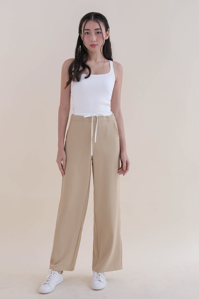 BRANDI PEEKABOO PANTS NUDE