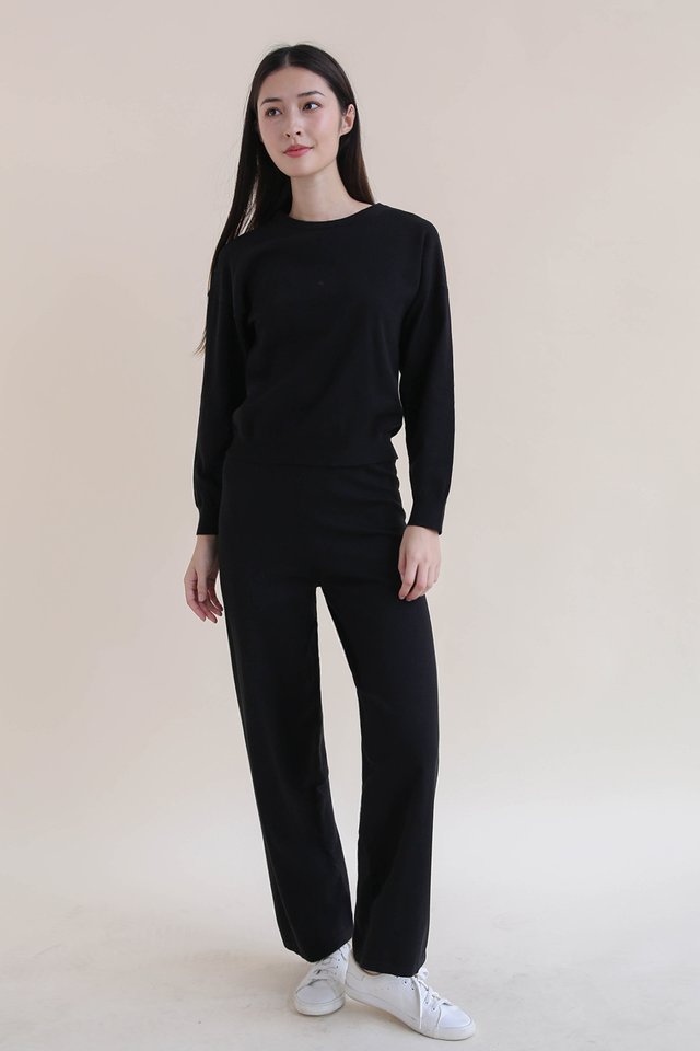 TULA KNIT PULLOVER BLACK