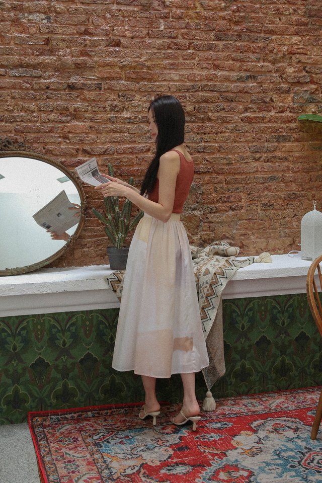 ADELA FLARE SKIRT DAWN