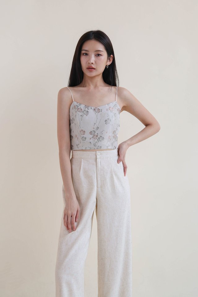 ALEXA LINEN PANTS SAND