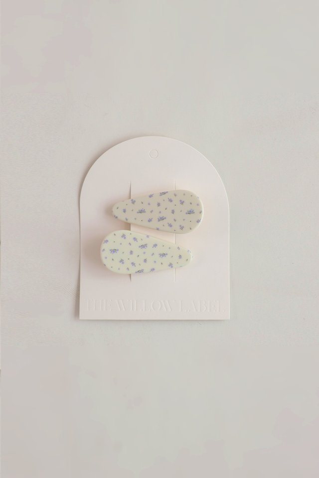 HAIR CLIPS IVORY