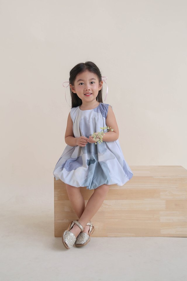 LUMIERE BALLOON DRESS DUSK