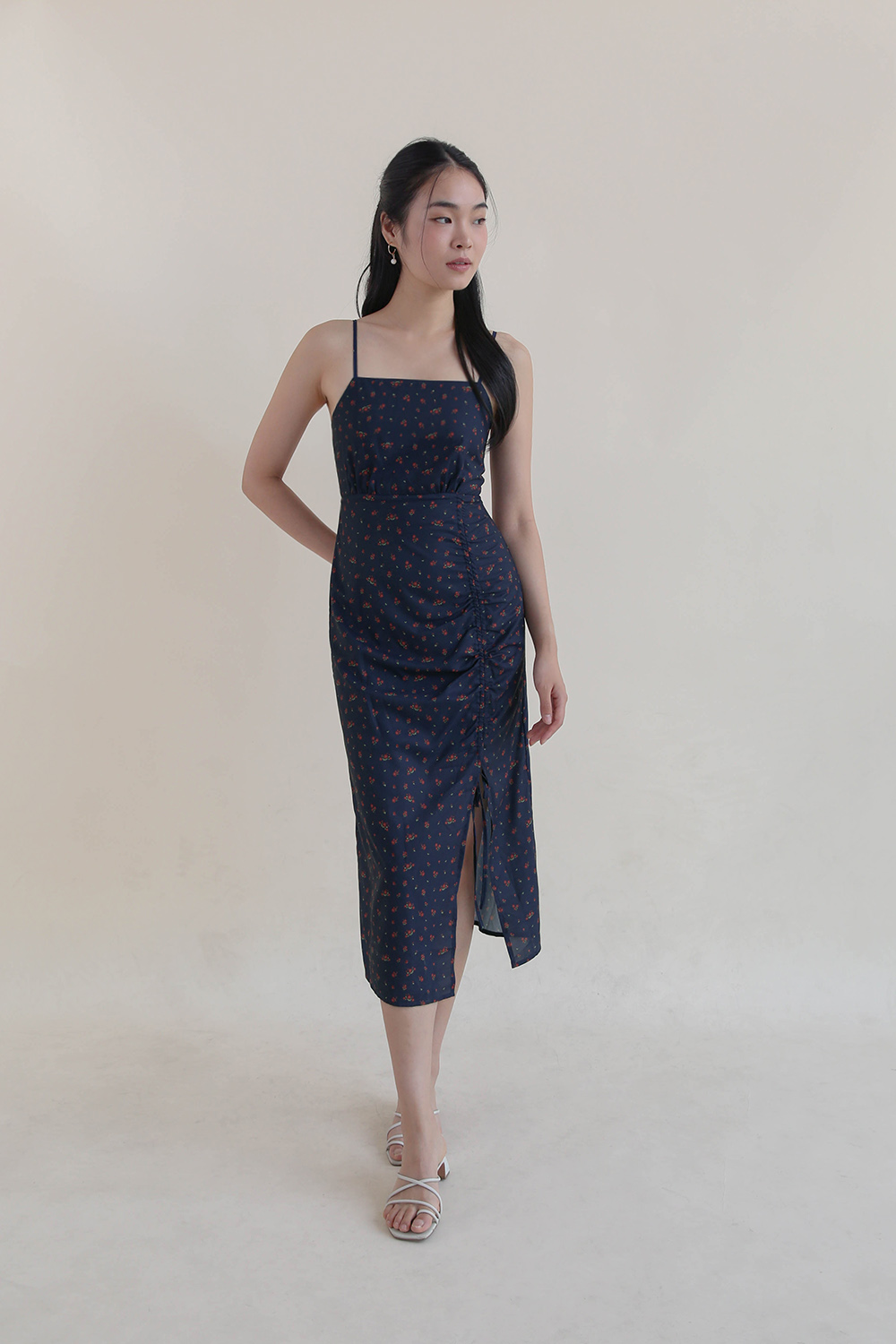 princess polly baby blue dress 3 versatile ways to style this STUNNING navy blue slip dress for summer!  ✨✨✨ How would you wear it? , Navy is one of my favorite shades to wear  because it actually makes you look younger since it’s a main image 1
