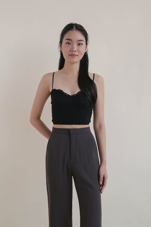 GIN FLARE PANTS SLATE