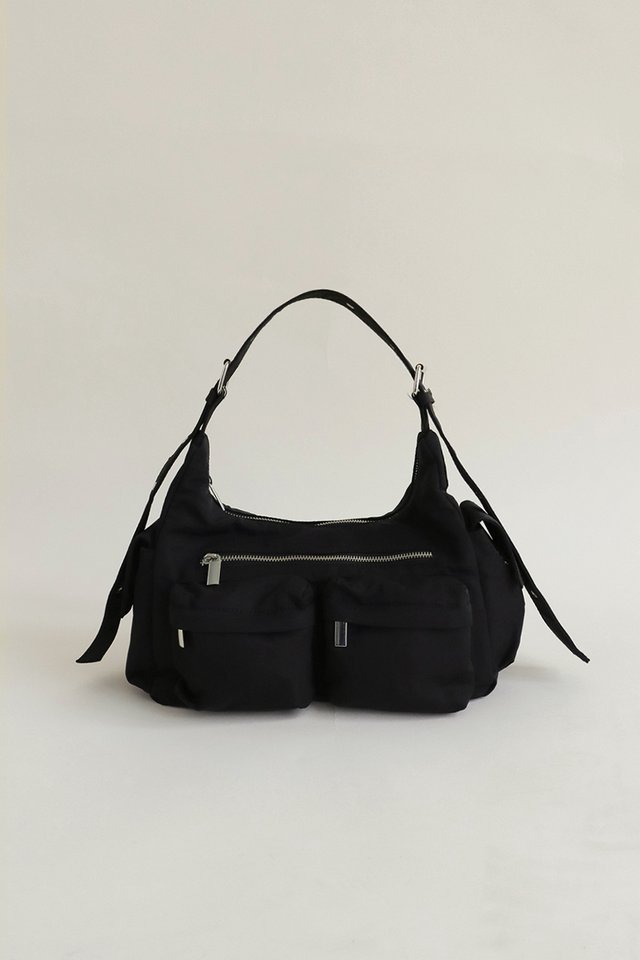 THE CITY SHOULDER BAG BLACK