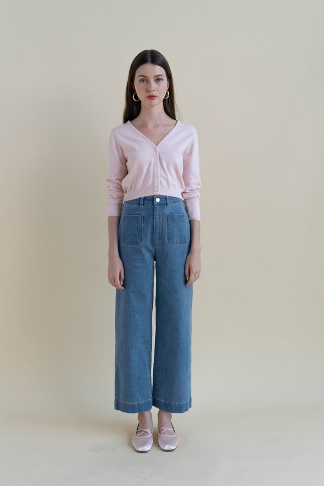 SETH POCKET DENIM JEANS MIDWASH