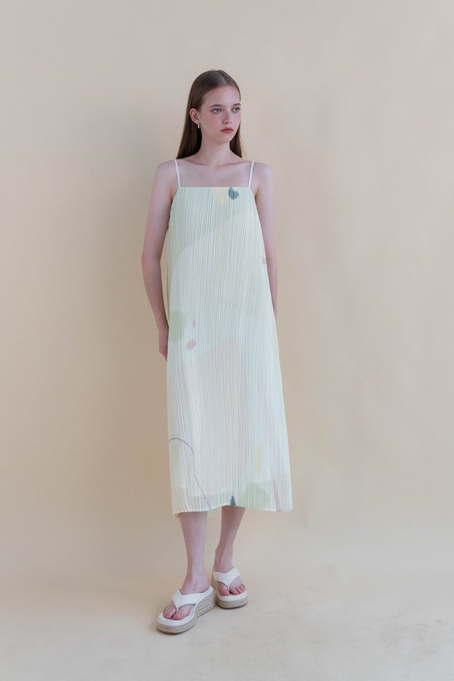 ARIEL PLEATED DRESS SPRING