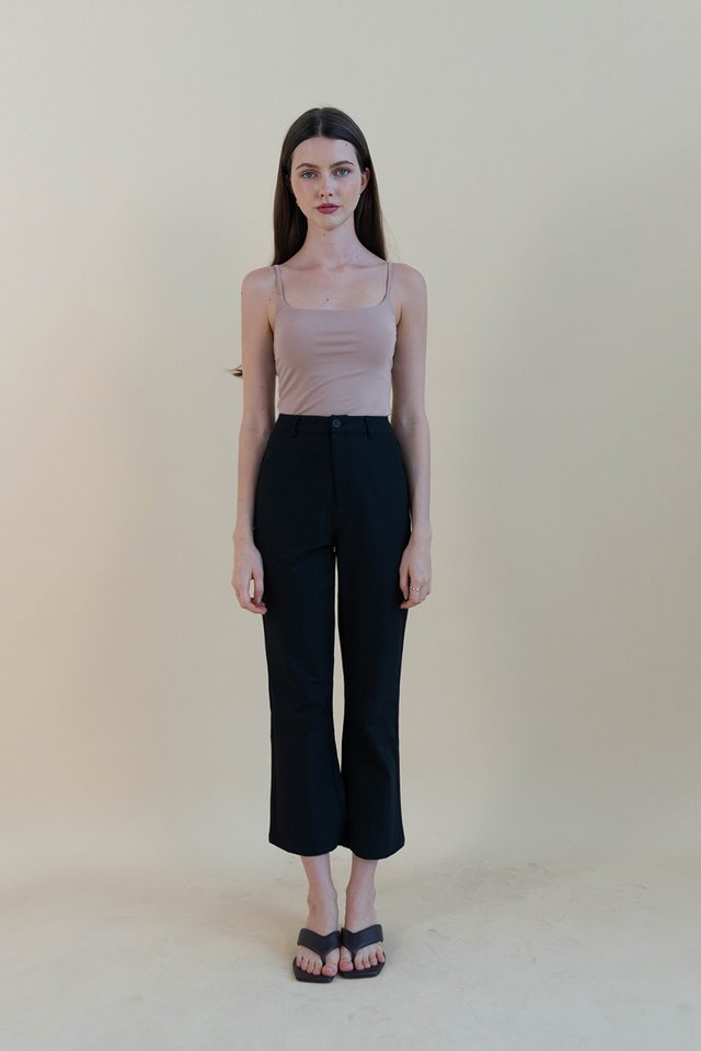 UNA PADDED CAMISOLE TOP ETOUPE