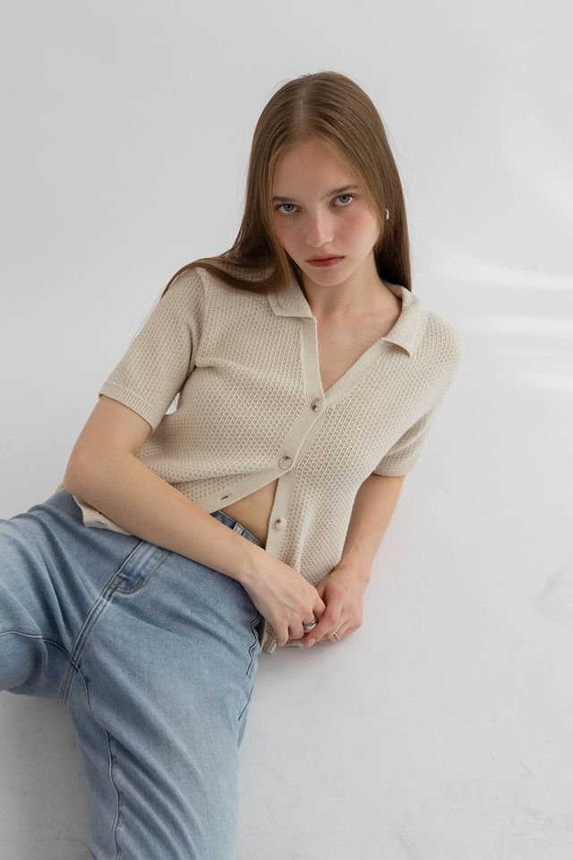 CONNER STRAIGHT CROP DENIM JEANS MIDWASH
