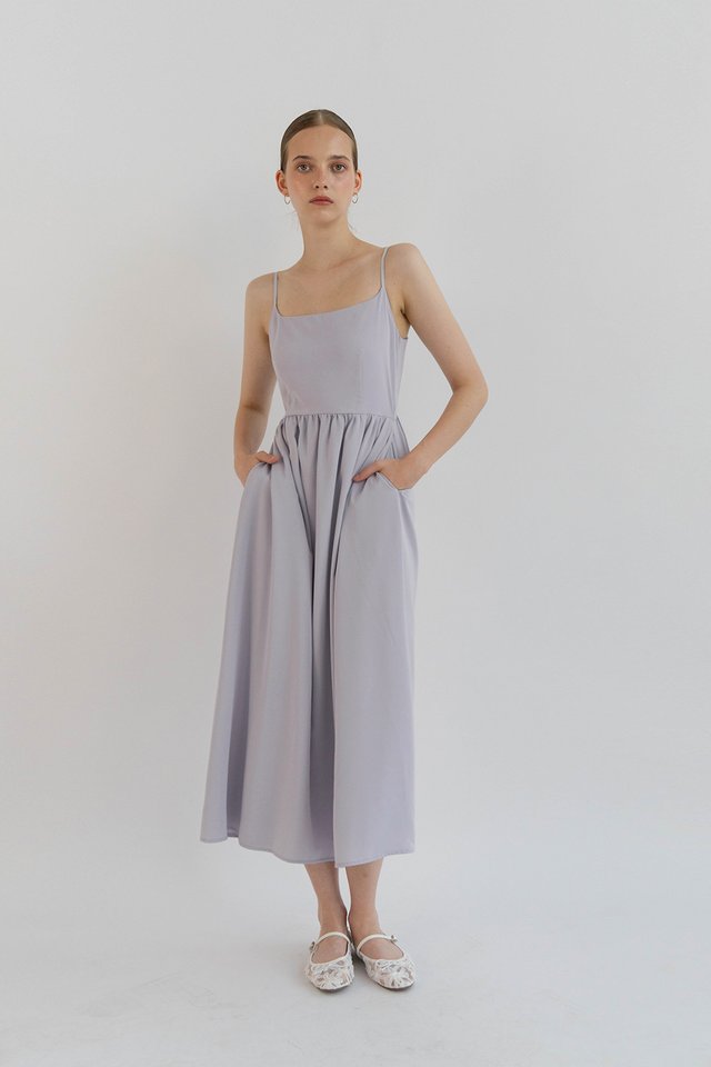 GERMAINE BOW RIBBON DRESS MIST