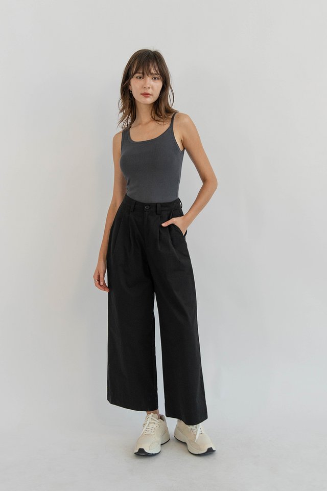 MADISON TWILL PANTS BLACK
