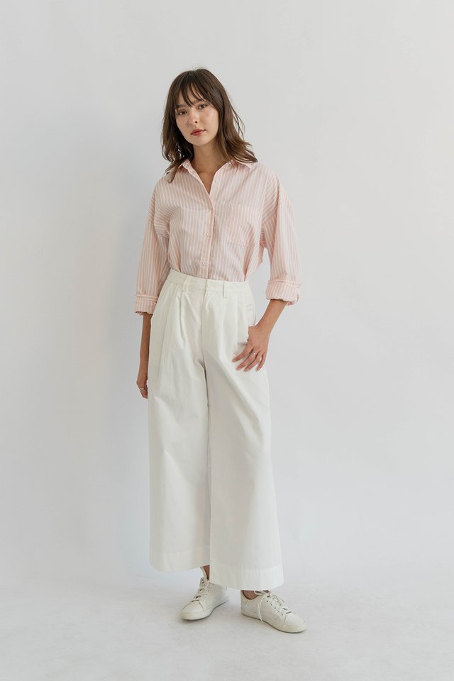 MADISON TWILL PANTS WHITE