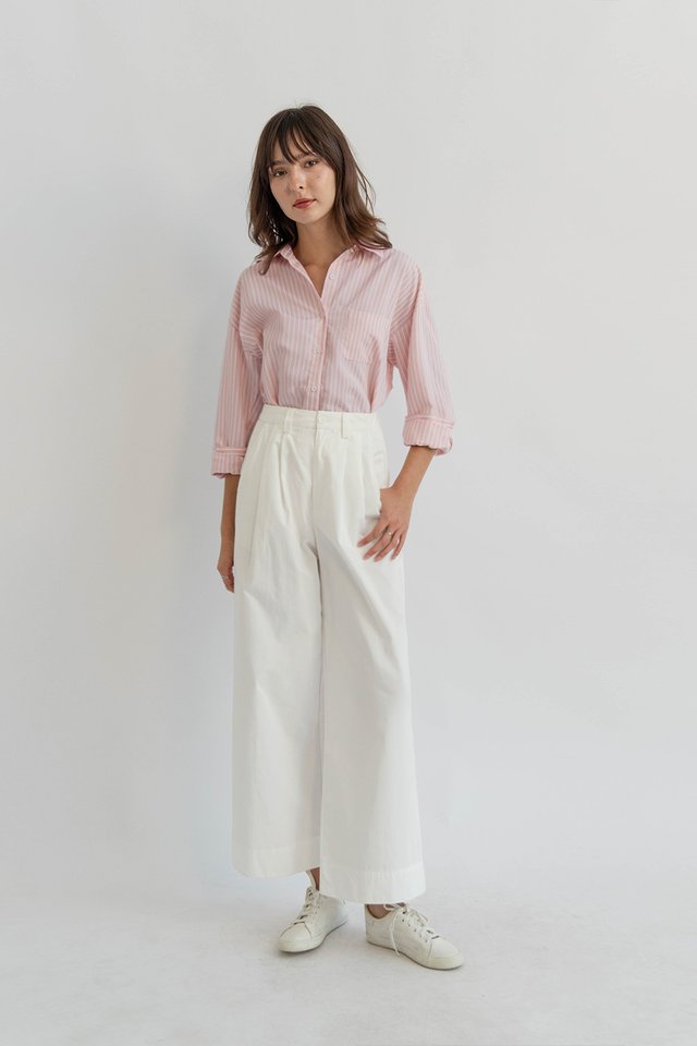 MADISON TWILL PANTS WHITE