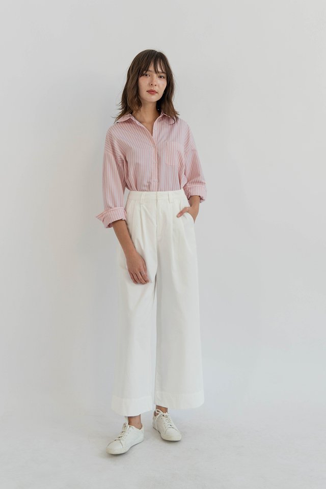 MADISON TWILL PANTS WHITE
