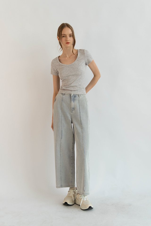 DRAKE PANEL JEANS (REGULAR) LIGHT WASH