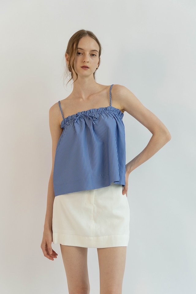ELSA CAMISOLE TOP STRIPED BLUE