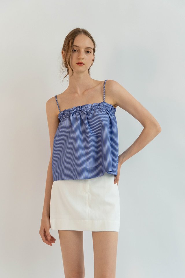 ELSA CAMISOLE TOP STRIPED BLUE