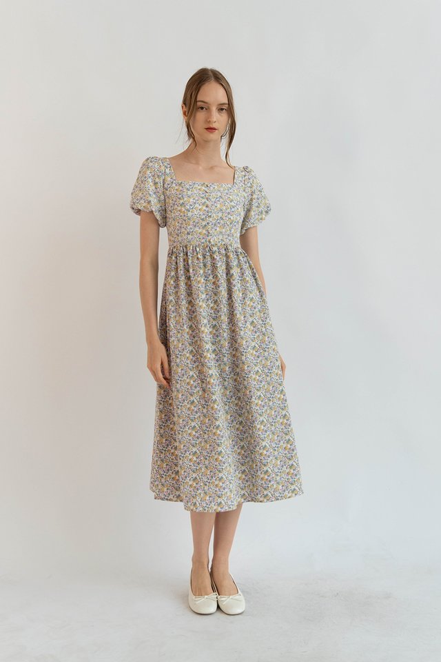 SORA FLORAL DRESS LILAC