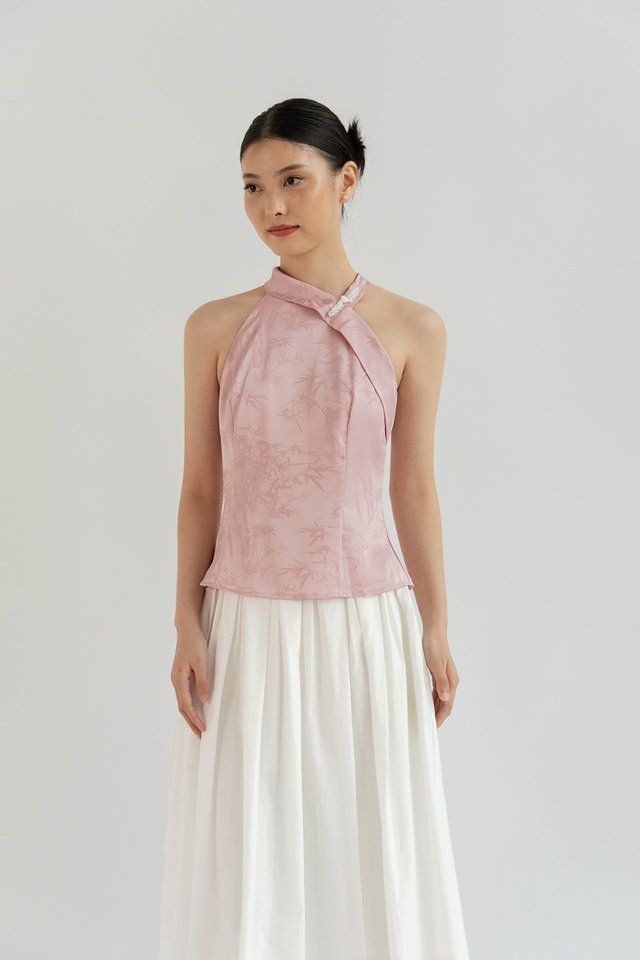 WEI CHEONGSUM TOP PINK