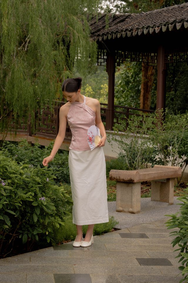 WEI CHEONGSUM TOP PINK