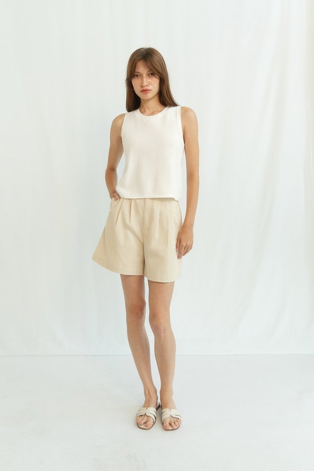 MICAH LONGLINE SHORTS GREIGE