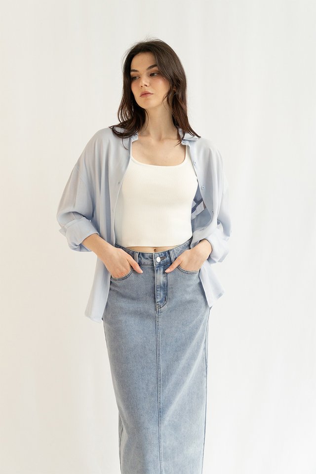 KUMI SOFT SHIRT BLUE
