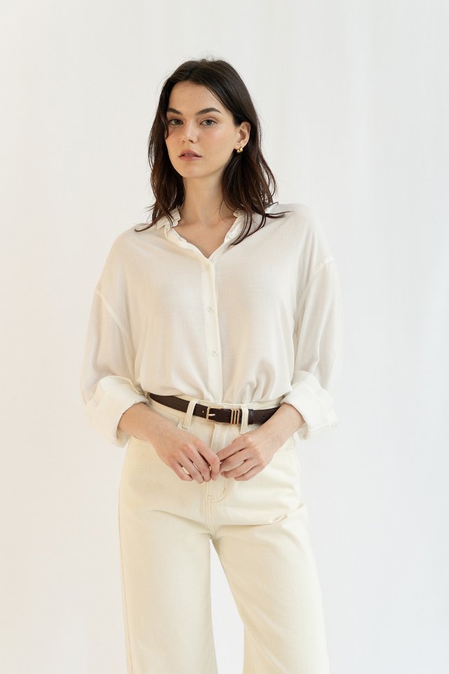 KUMI SOFT SHIRT WHITE