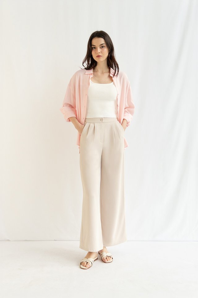 LAYLA RELAXED PANTS BONE