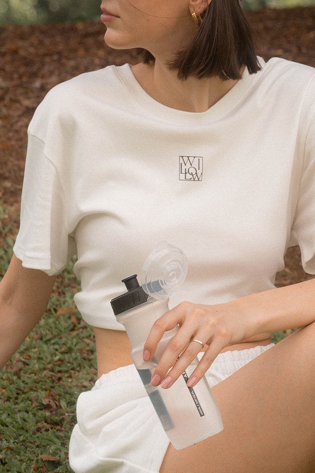 MIA COTTON TEE WHITE