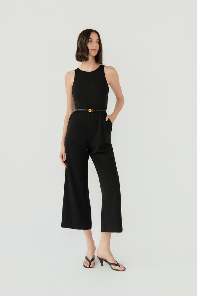 HALTER JUMPSUIT BLACK