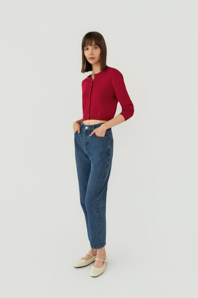 TAPERED LEG JEANS TRUE BLUE