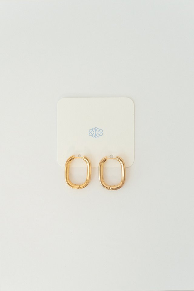 GOLD HOOP EARRINGS
