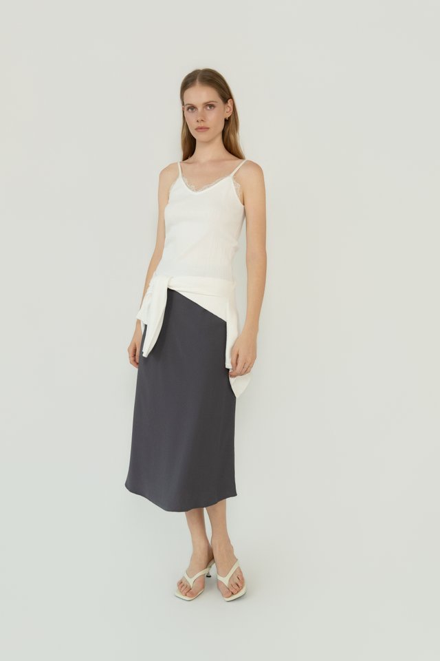 LACE CAMISOLE TOP WHITE