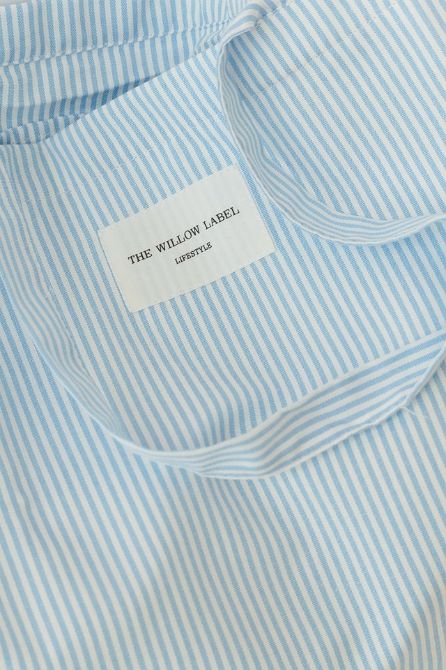 STRIPED TOTE BLUE