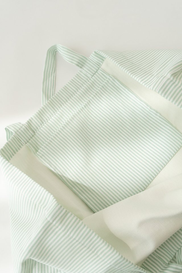 STRIPED TOTE MINT
