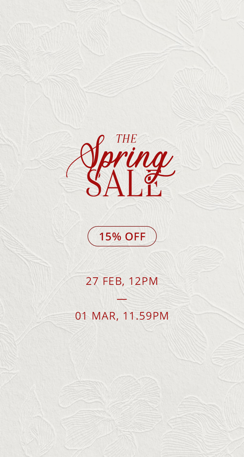 Spring Sale
